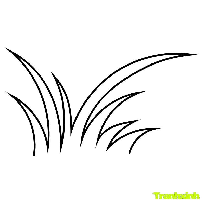 hinh tranh tô màu cây xanh