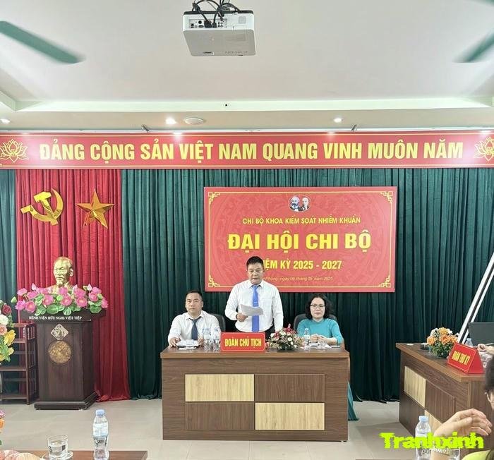 hướng dẫn trang trí đại hội chi bộ