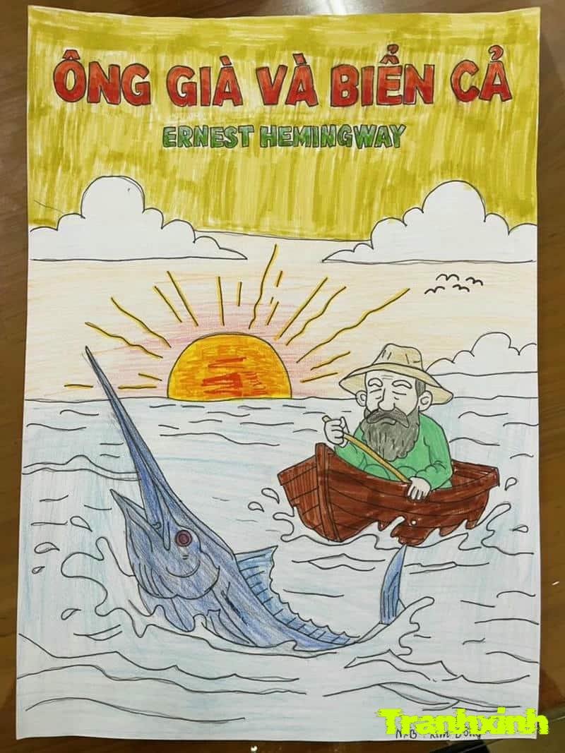 mĩ thuật 7 vẽ bìa sách