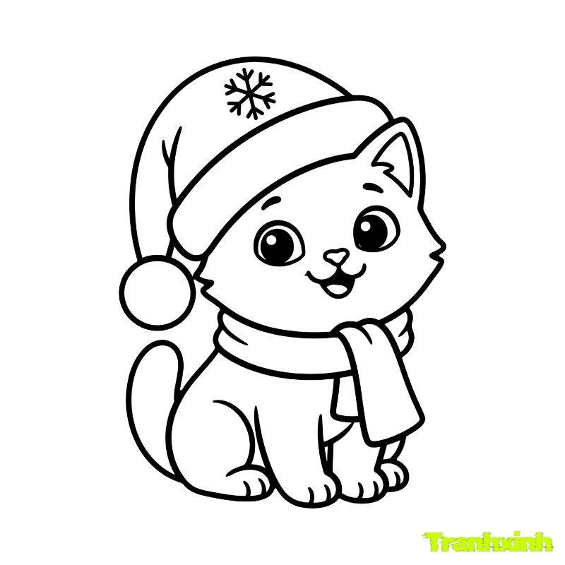 tô màu hình con mèo