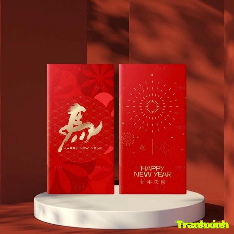 trang trí bao lì xì của năm nay