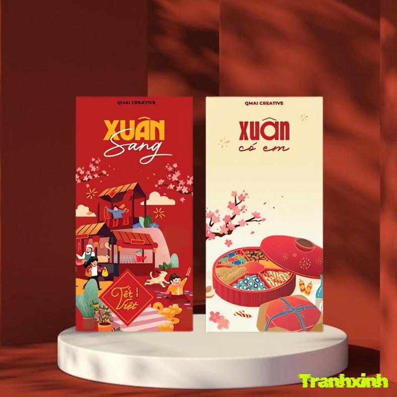 trang trí bao lì xì mới nhất