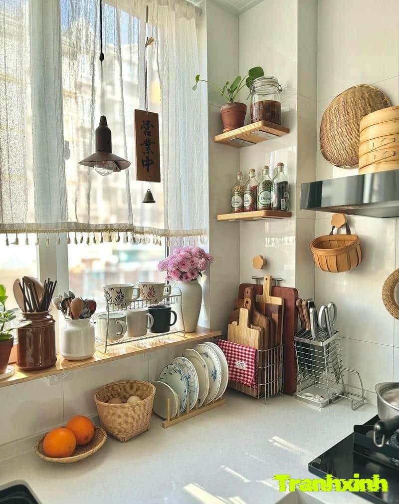 trang trí bếp