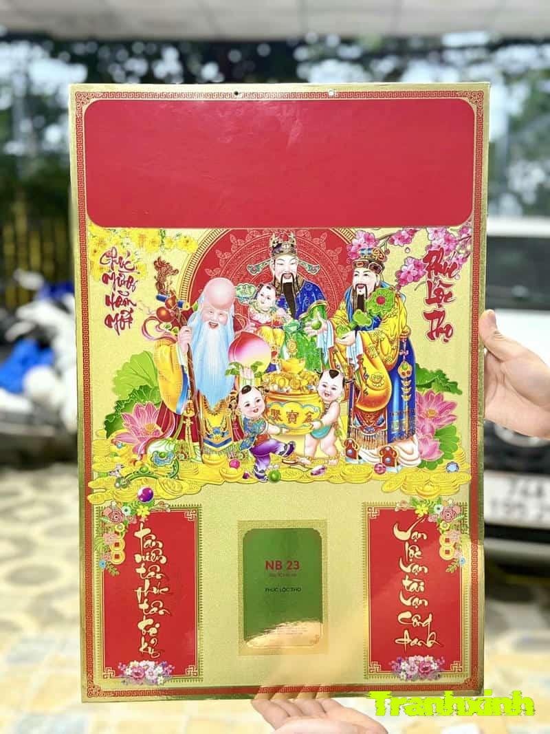 trang trí bìa lịch hồng