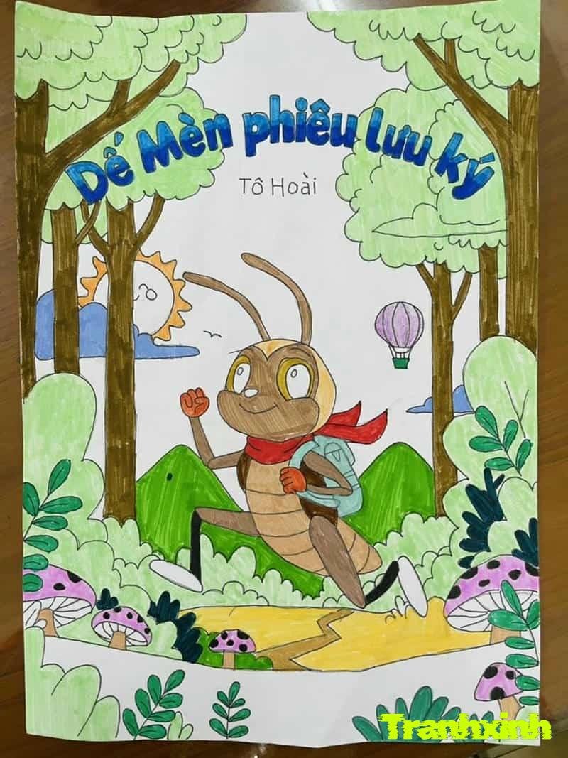 trang trí bìa sách đơn giản mà đẹp