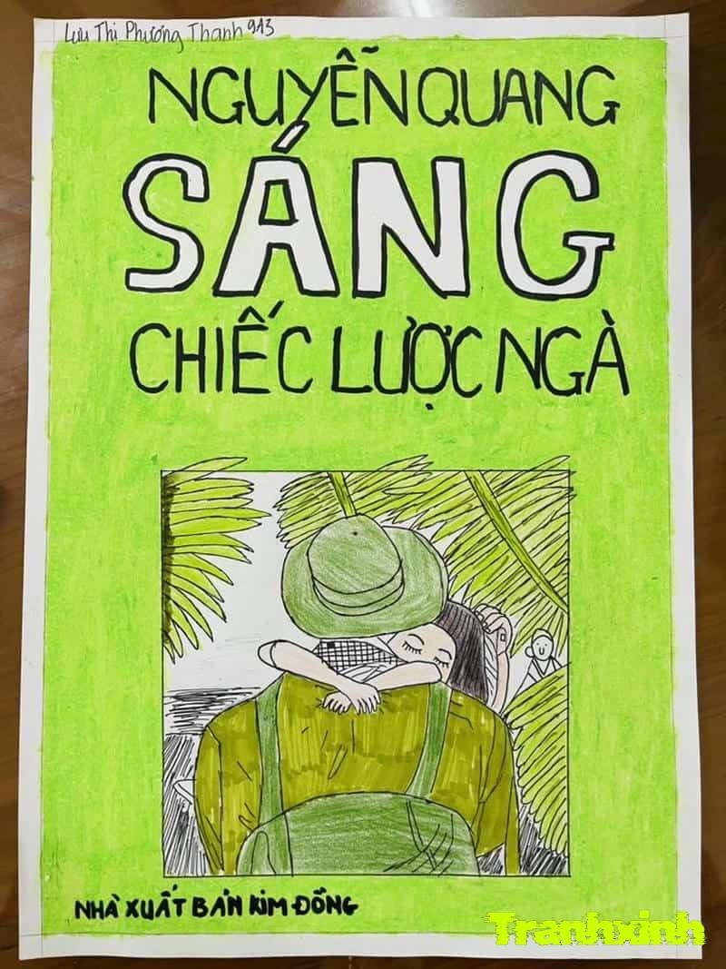 trang trí bìa sách ngữ văn