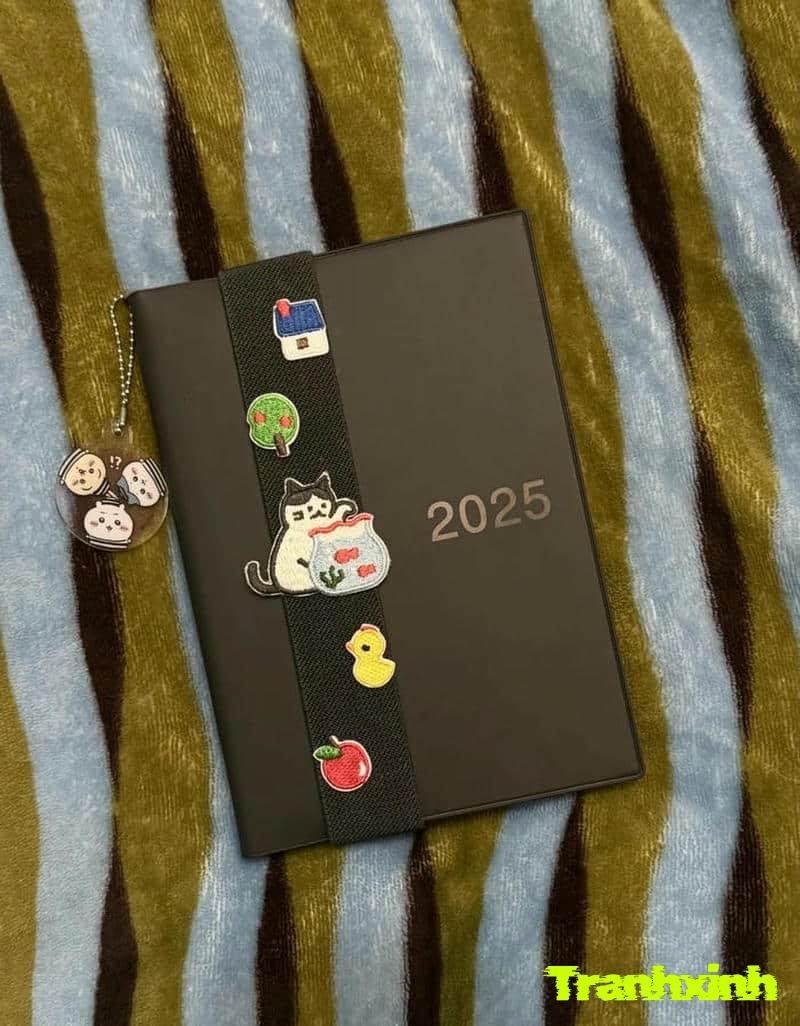 trang trí bìa vở đơn giản