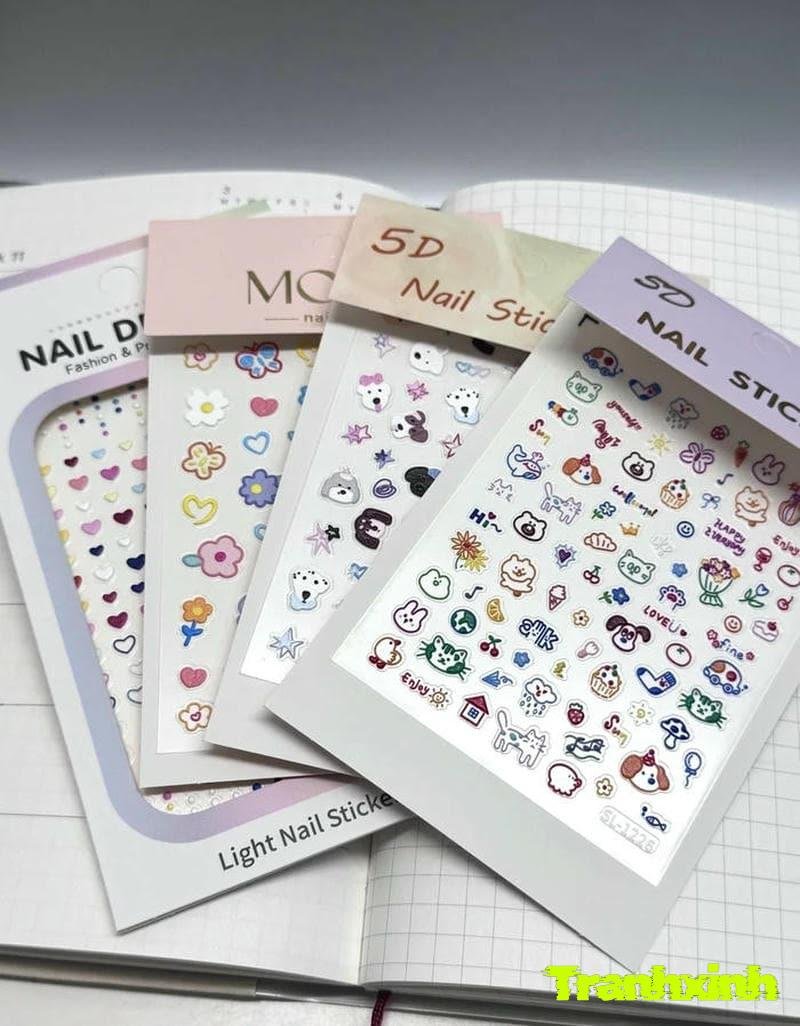 trang trí bìa vở hd