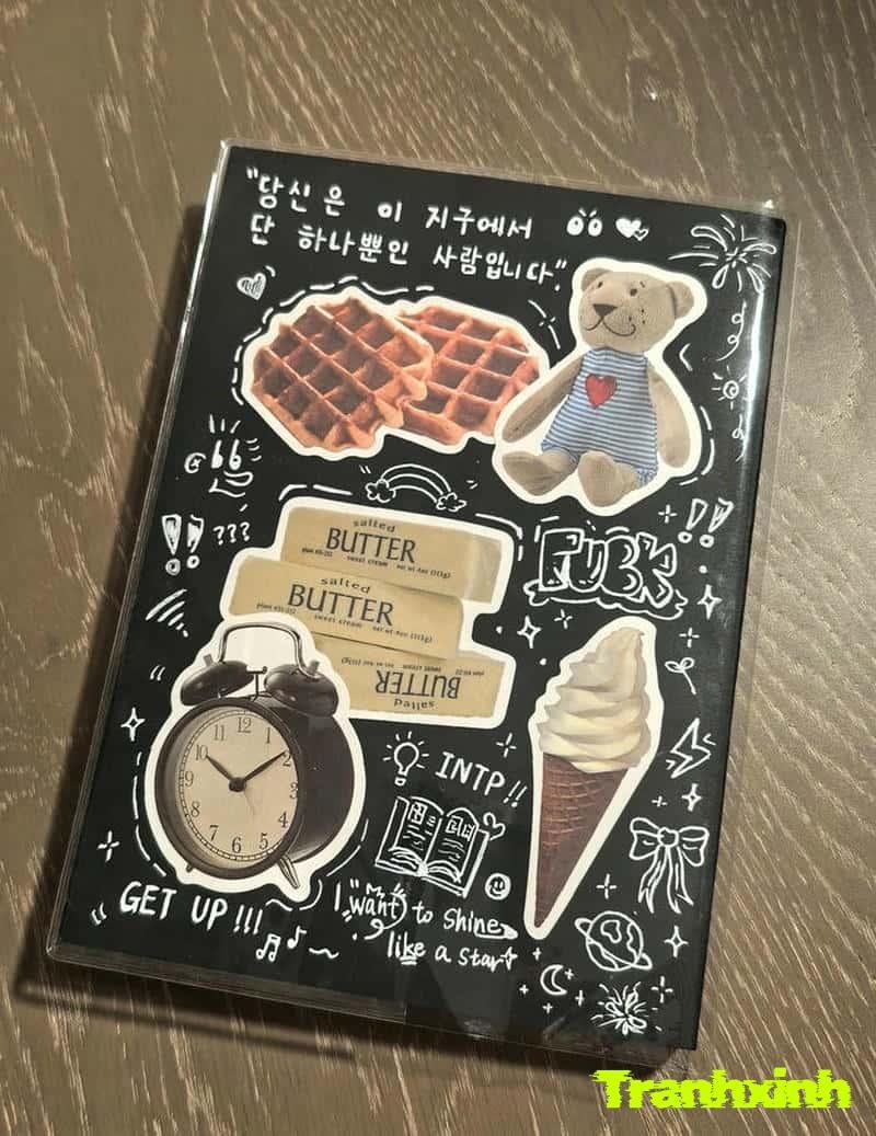 trang trí bìa vở toán