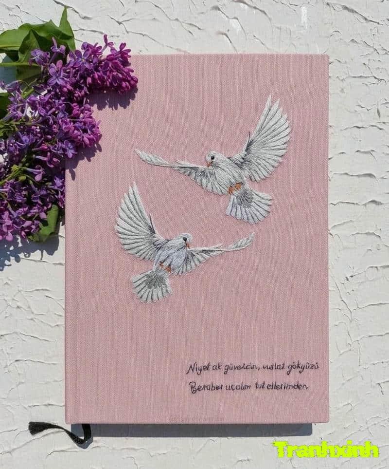 trang trí bìa vở văn