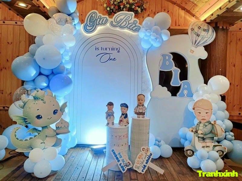 trang trí bóng bay đẹp nhất