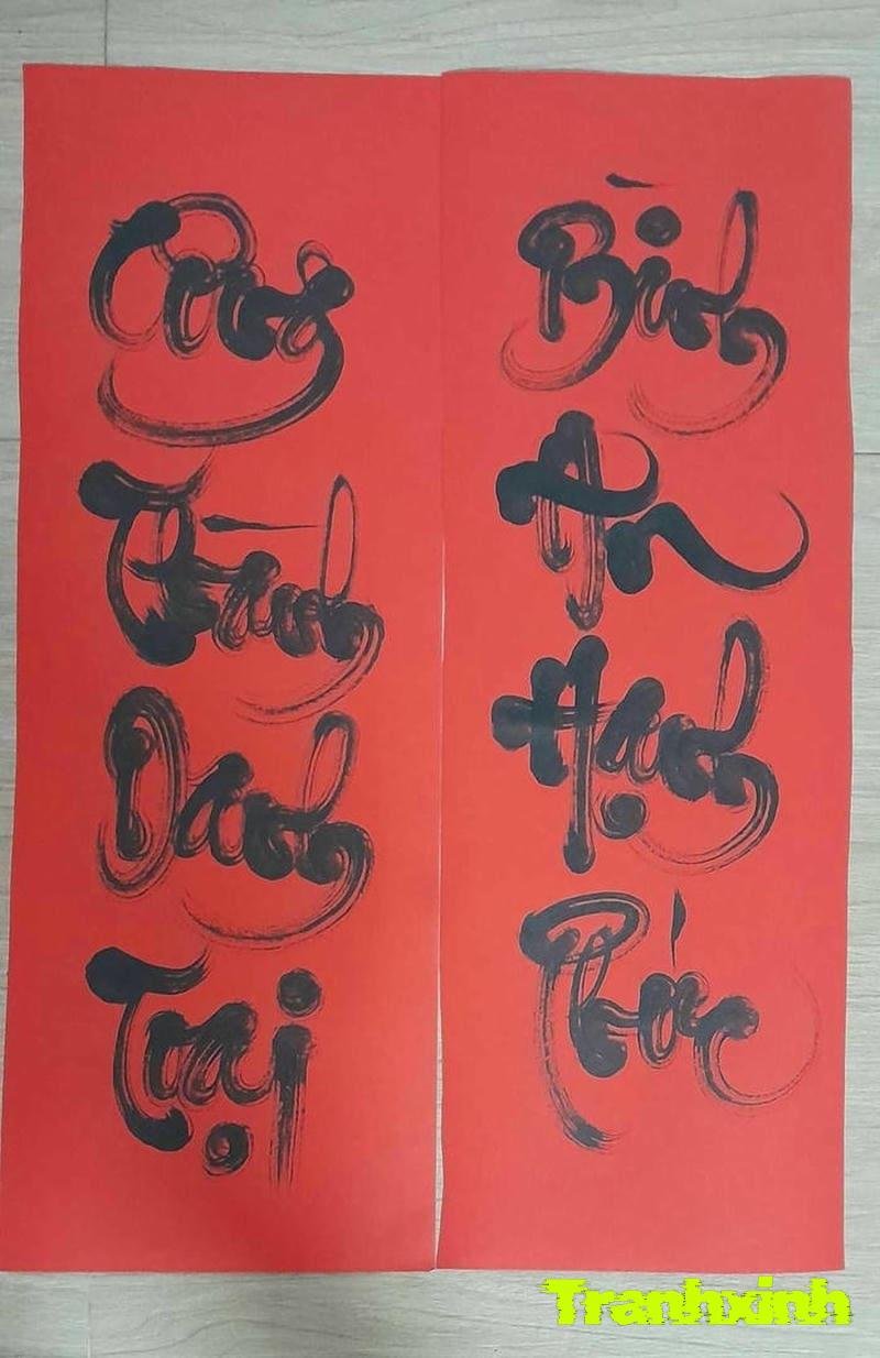 trang tri cau doi tet