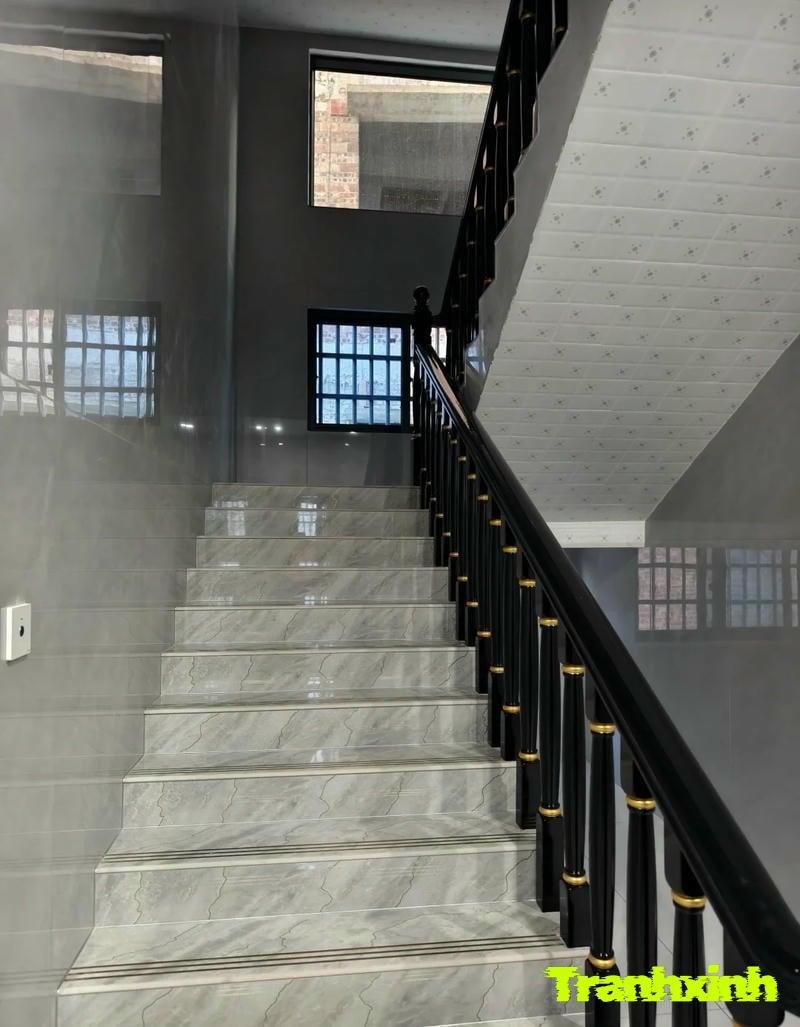 trang trí cầu thang đẹp đơn giản