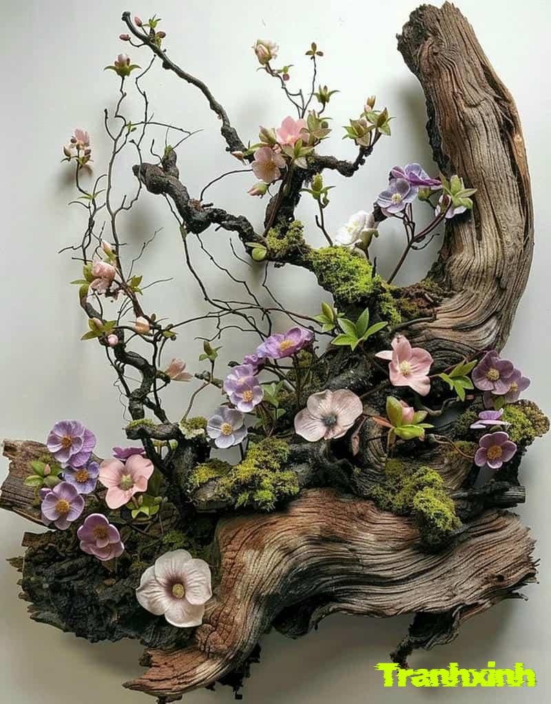 trang trí cây giả đẹp