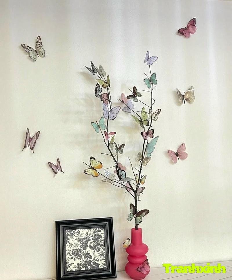 trang trí cây giả mới