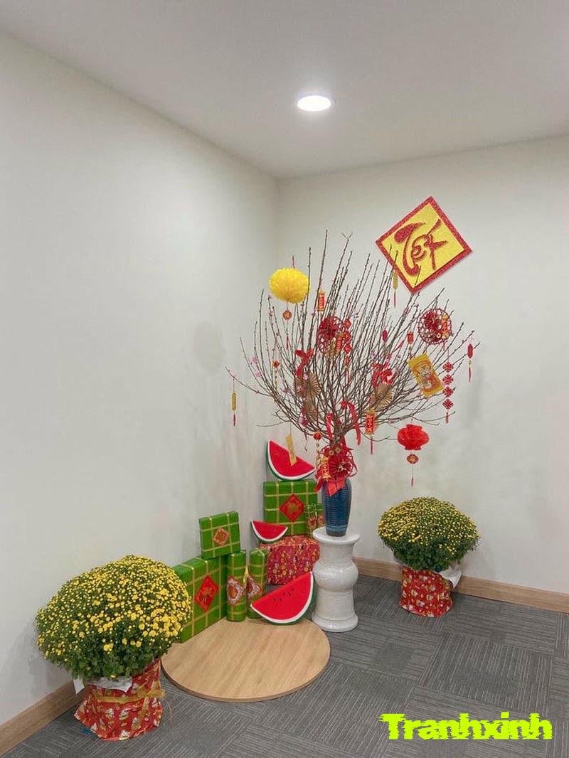 trang trí cây tết trang trí