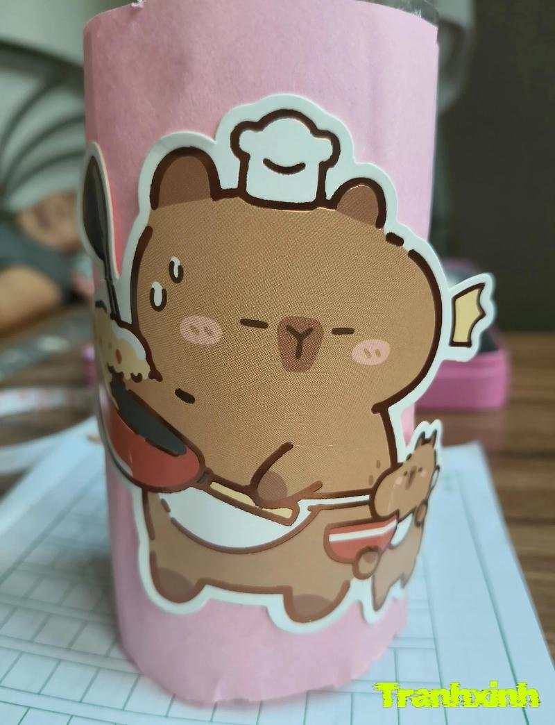 trang trí chai nhựa cappi