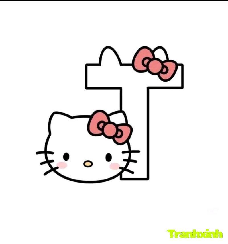 trang trí chữ hellokity