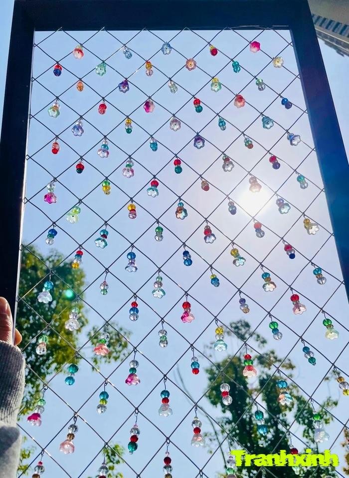 trang trí cửa sổ cheo ngọc