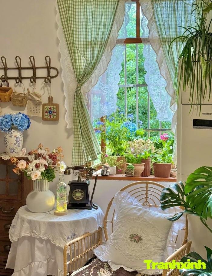 trang trí cửa sổ hd