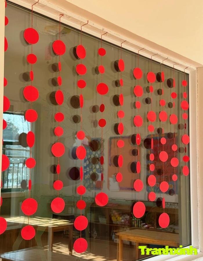 trang trí cửa sổ phòng khách