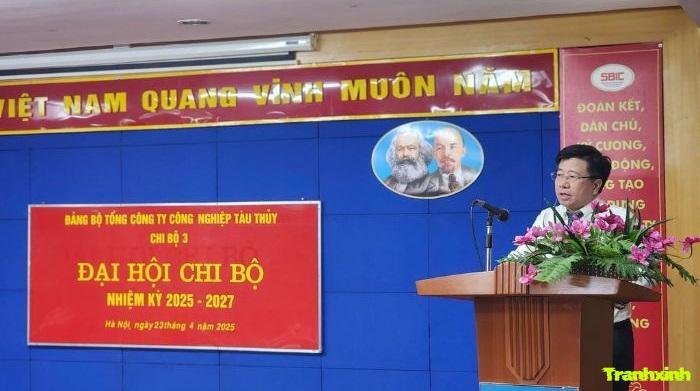 trang trí đại hội chi bộ 2026