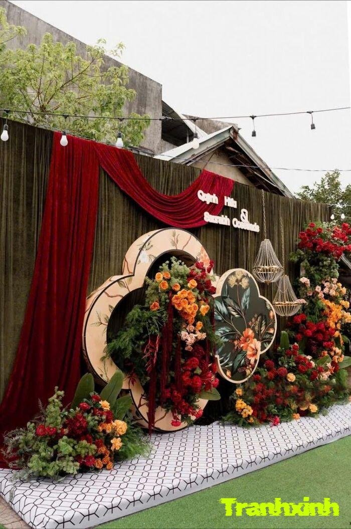 trang trí đám cưới decor lãng mạn