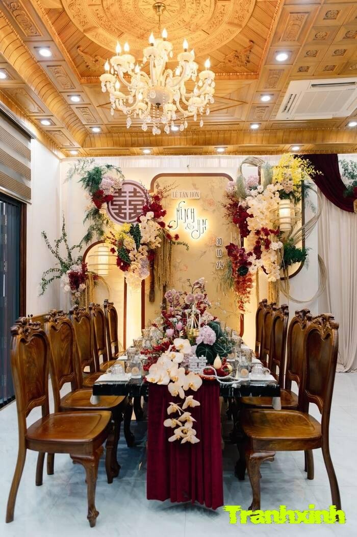 trang trí đám cưới decor tinh xảo