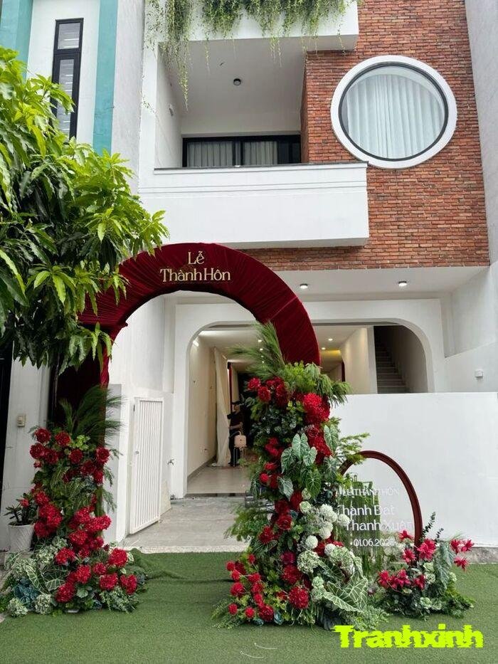 trang trí đám cưới phong cách châu âu