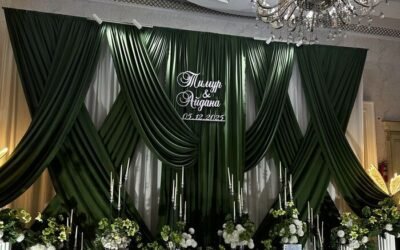 trang trí đám cưới tối giản hiện đại