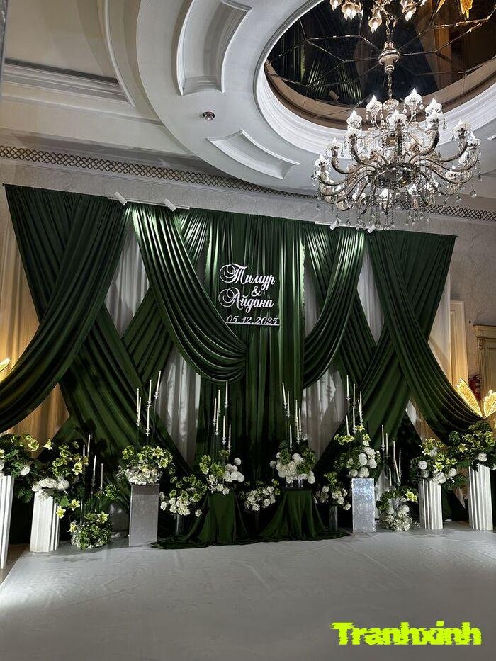 100+ mẫu tranh trang trí đám cưới đẹp, sang trọng