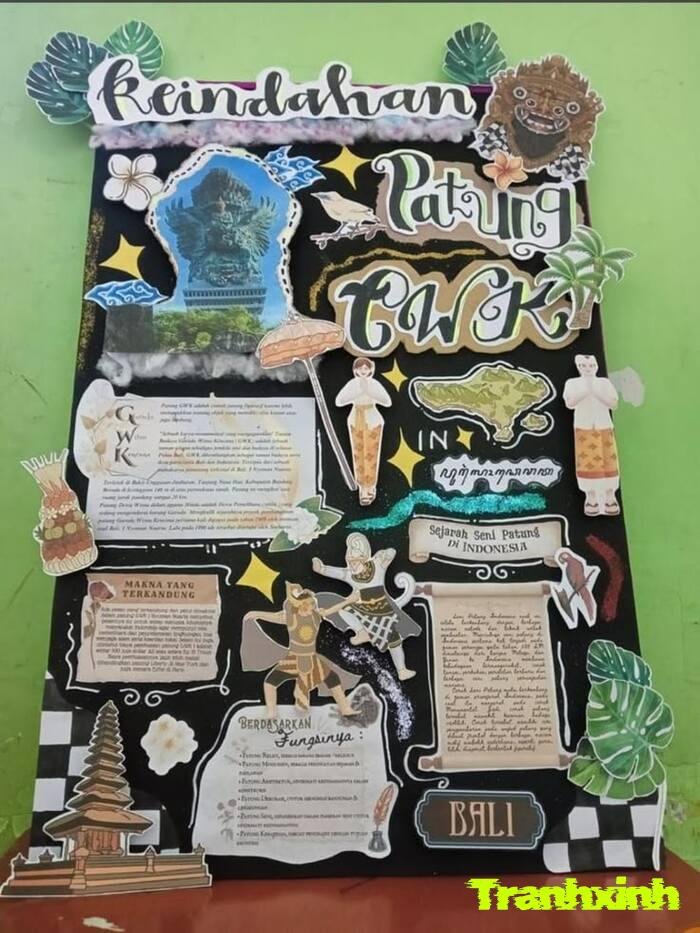 trang trí đầu báo tường đơn giản dễ thực hiện