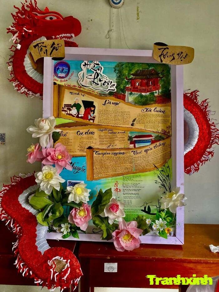 trang trí đầu báo tường đơn giản ý tưởng đẹp