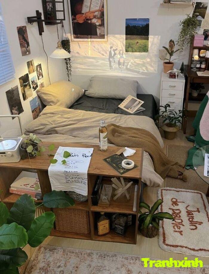 trang trí đầu giường không gian thư giãn
