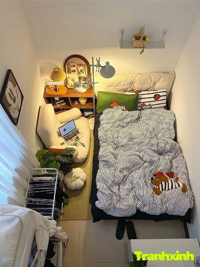 trang trí đầu giường phong cách tối giản