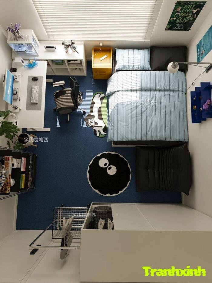 trang trí đầu giường thiết kế tinh tế