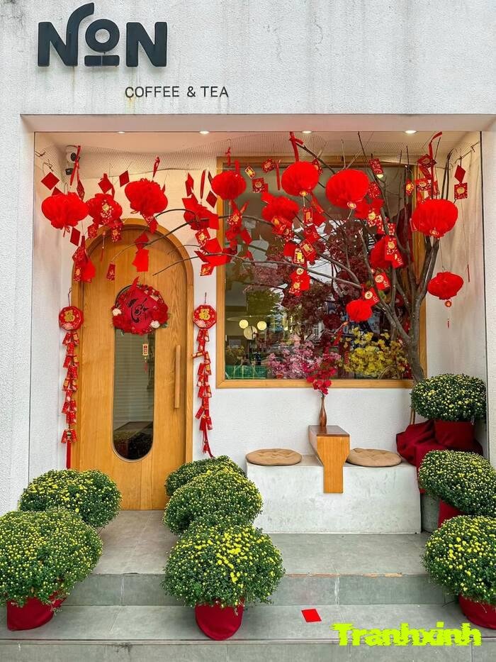 trang trí đèn lồng hiện đại sáng tạo