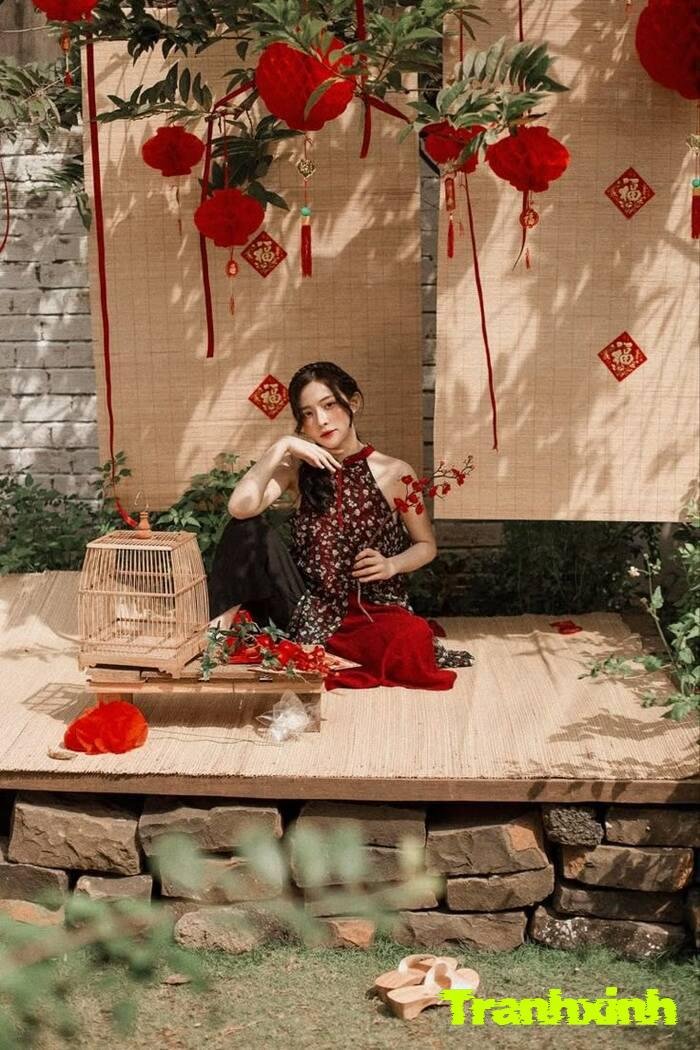 trang trí đèn lồng nghệ thuật trang trí