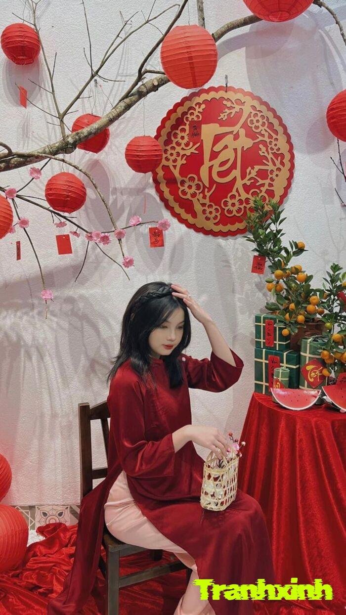 trang trí đèn lồng phong cách á đông