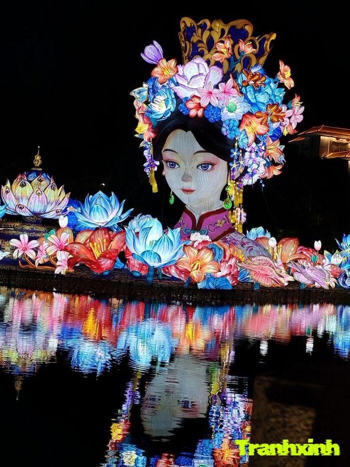 trang trí đèn ông sao