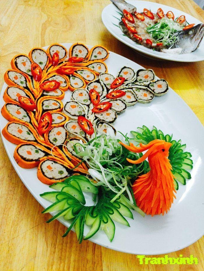 trang trí đĩa thức ăn đẹp mắt 11