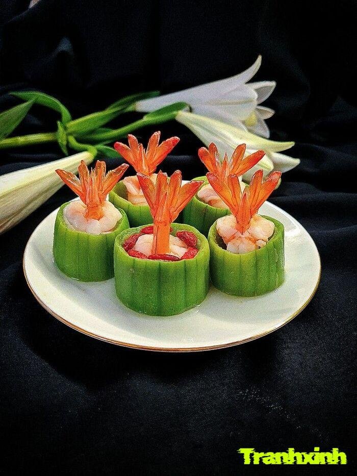 trang trí đĩa thức ăn đẹp mắt 16