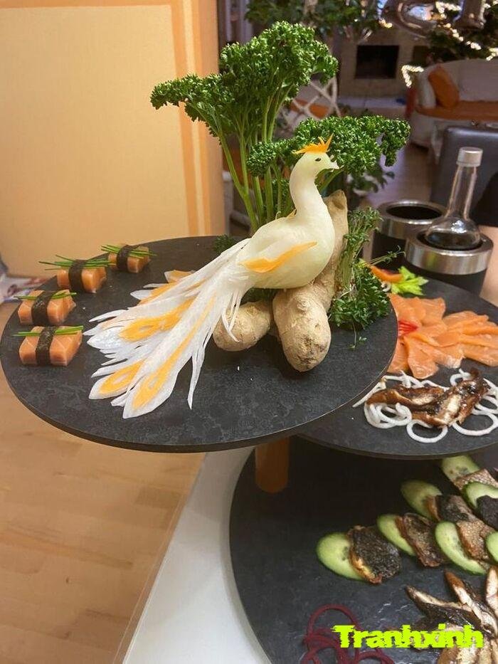 trang trí đĩa thức ăn đẹp mắt 21