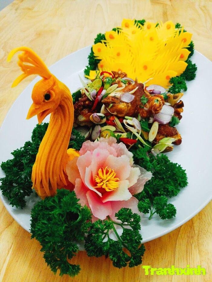 trang trí đĩa thức ăn đẹp mắt 24