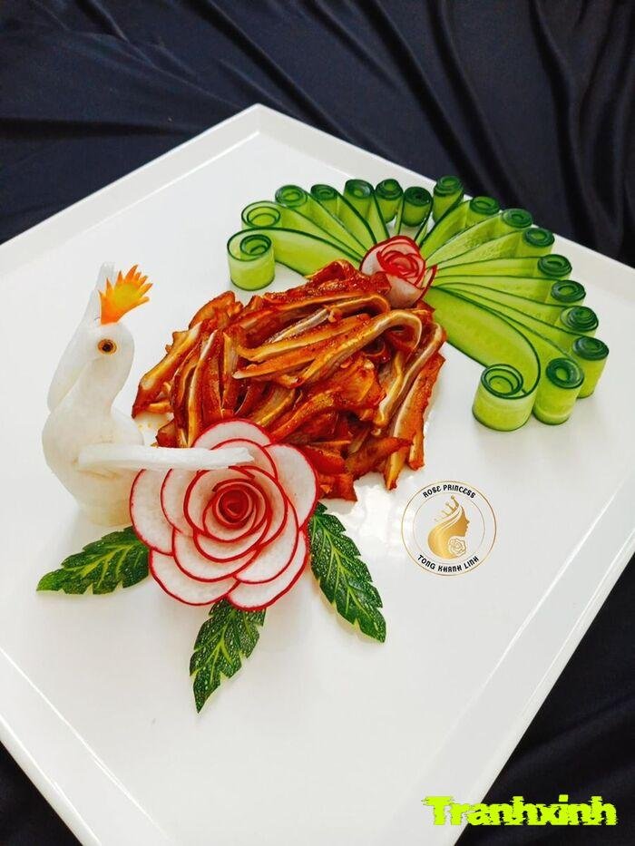 trang trí đĩa thức ăn đẹp mắt 6