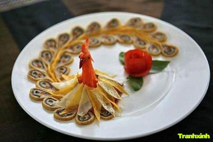 trang trí đĩa thức ăn đẹp mắt 7