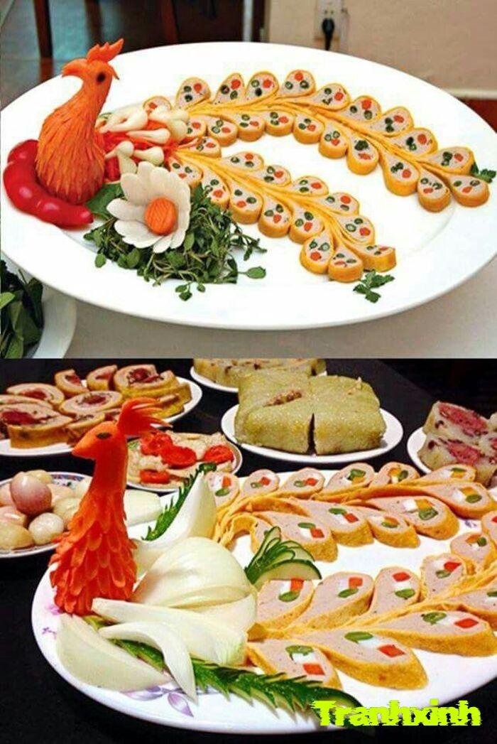 trang trí đĩa thức ăn đẹp mắt 8