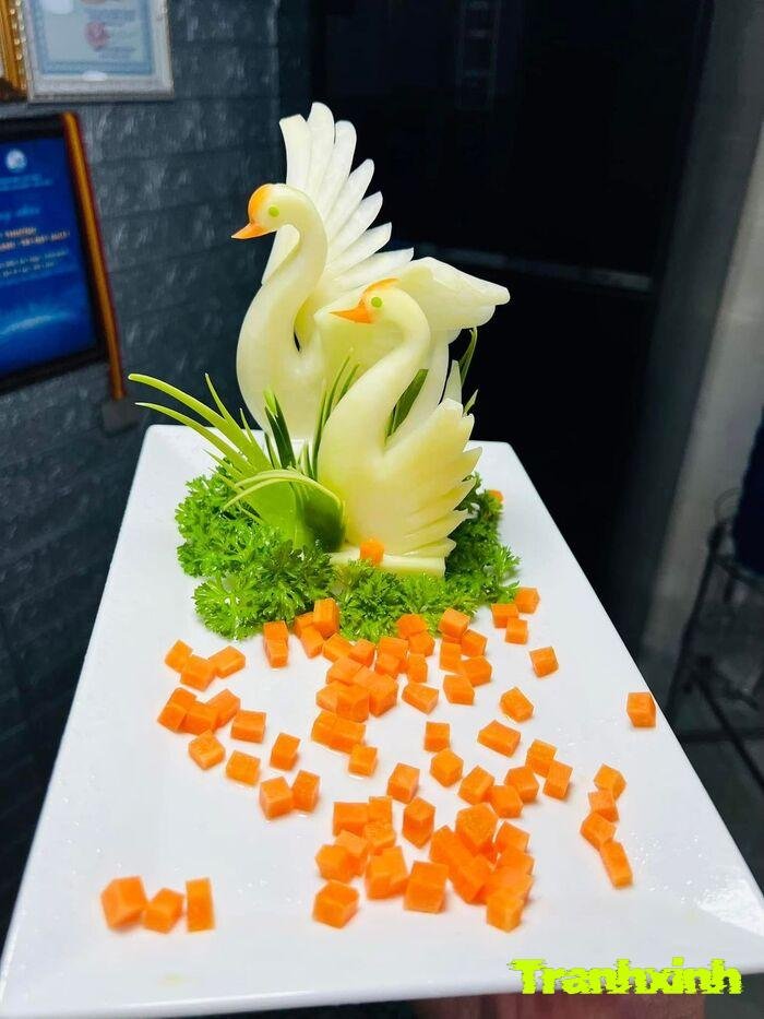 trang trí đĩa thức ăn đẹp mắt 9