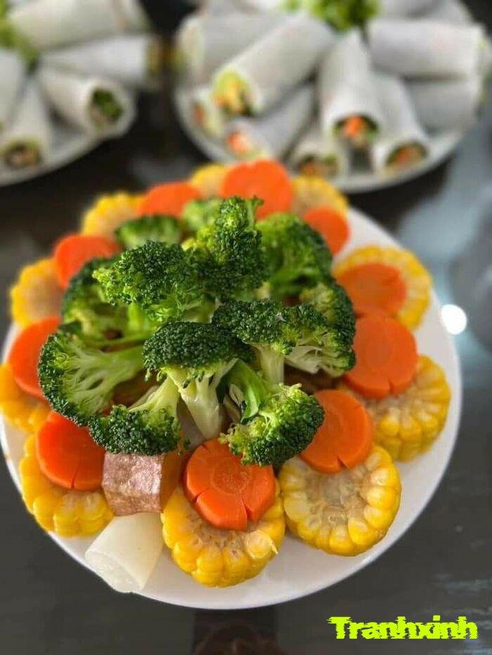 trang trí đĩa thức ăn đẹp mắt3