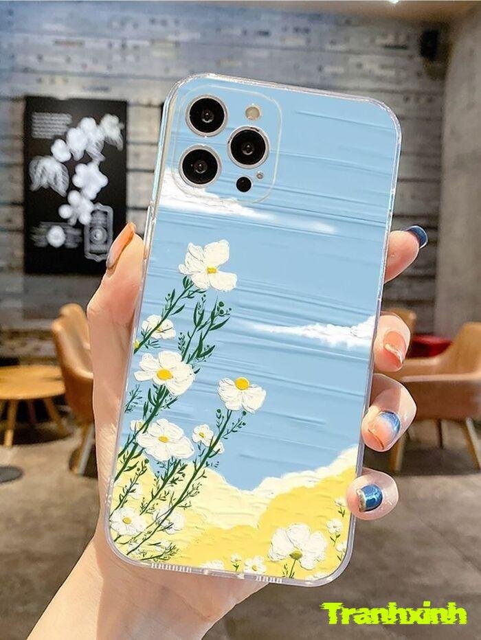 trang trí điện thoại phong cách tối giản